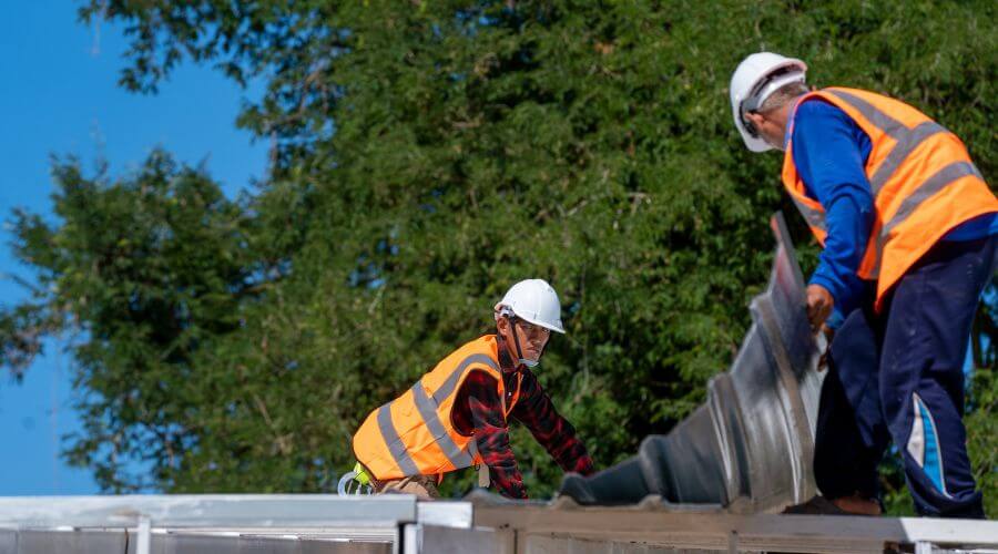 Professional metal roof installation in Adona, AR